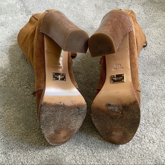 Michael Kors Collection Odile Suede Lace Up Boots - Picture 8 of 11